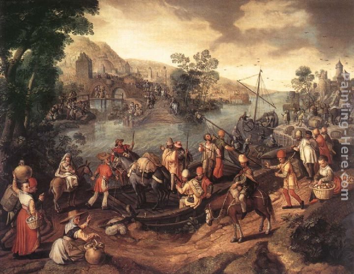 Joachim Beuckelaer The Flight into Egypt